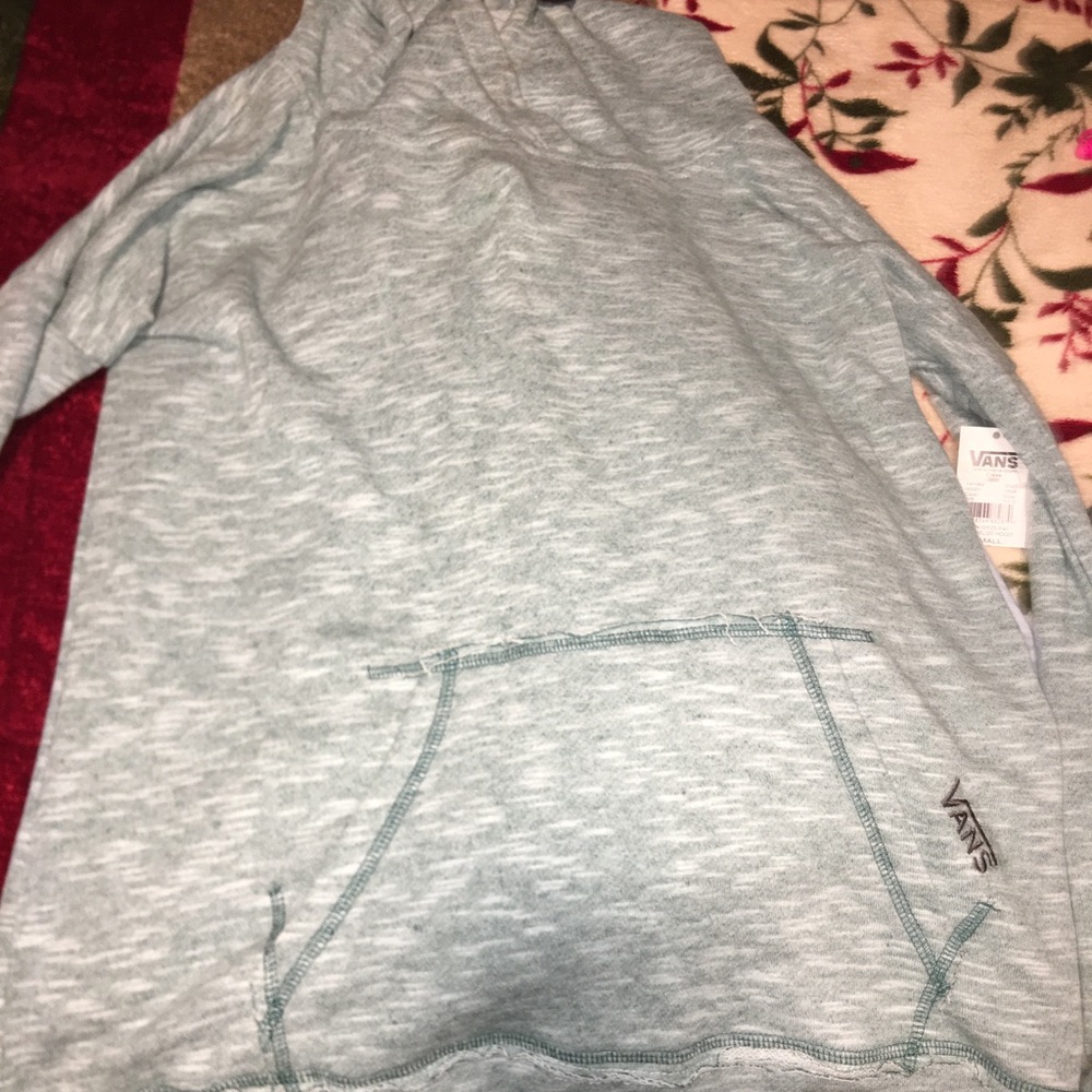 Minty green Vans sweater
